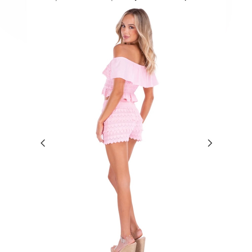 SET Sea spice Mandy off shoulder top & bottom set - Picture 9 of 10